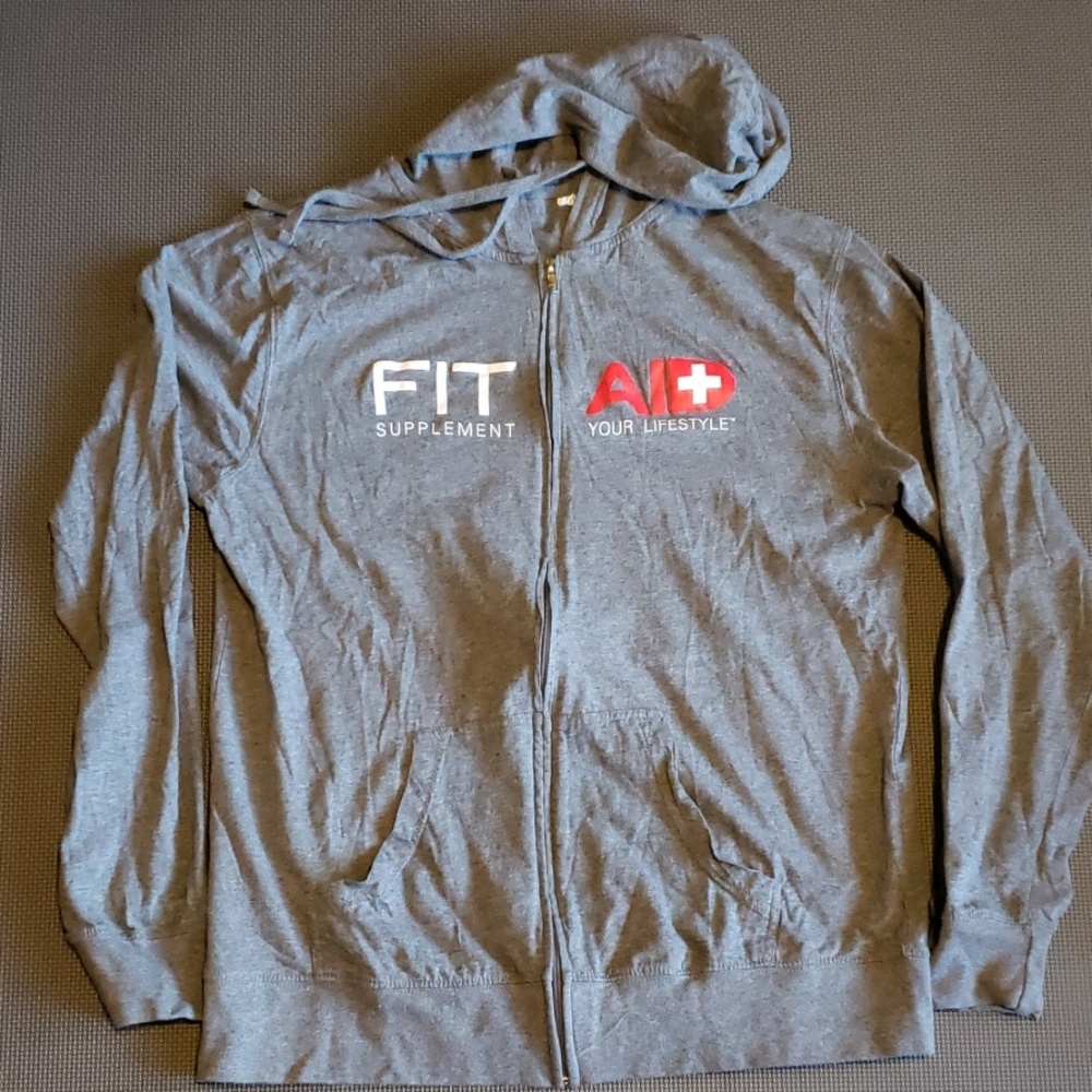 FitAid Zipup hoodie